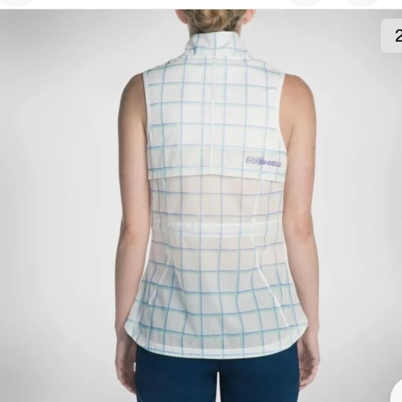 Skechers WJA2 GO GOLF GOSHIELD JUBILEE VEST White Sz M - Picture 2 of 10